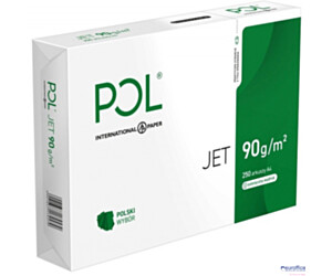 Papier xero A4 POLJET 250ark 90g klasa białości A karton 9 ryz