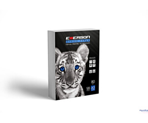 Papier xero biały A5 80g ryza 500ark. TIGER xba5copyemerson80gsm EMERSON