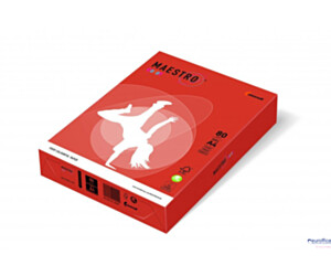 Papier xero MAESTRO COLOR A4 80g ZR09 czerwień ceglasta