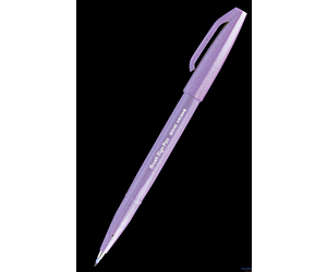 PISAK PĘDZELKOWY DO KALIGRAFII BRUSH SIGN PEN SES15C-V3 jasnofioletowy Pentel