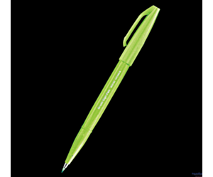 Pisak pędzelkowy do kaligrafii seledynowy SES15-KX PENTEL