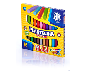 Plastelina Astra 24 kolory, 303110001