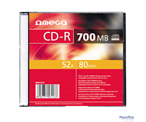 Płyta OMEGA CD-R 700MB 52X SLIM CASE (1) OMS1