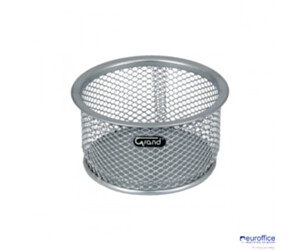 Pojemnik na spinacze srebrny metalowy GRAND GR-010S 120-1120