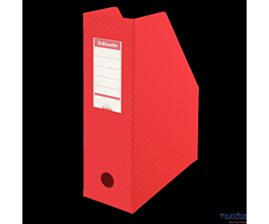 Pojemnik składany A4 100mm czerwony ESSELTE PVC 56073