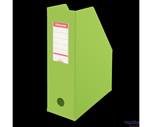 Pojemnik składany A4 100mm zielony ESSELTE PVC 56076