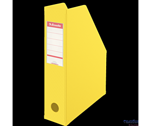Pojemnik składany A4 70mm żółty ESSELTE PVC 56001