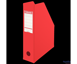 Pojemnik składany A4 70mm czerwony ESSELTE PVC 56003