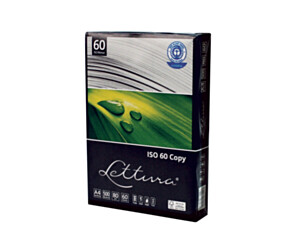Papier xero A4 LETTURA 80g ekologiczny karton 5 ryz