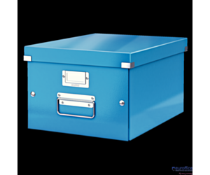 Pudło LEITZ C&S uniwersalne średnie WOW niebieskie 60440036