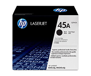 Toner HP 45A do LaserJet 4345 | 18 000 str. | black