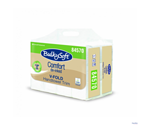 BulkySoft Comfort de-inked  EKOLOGICZNY ręcznik papierowy składany typu ZZ