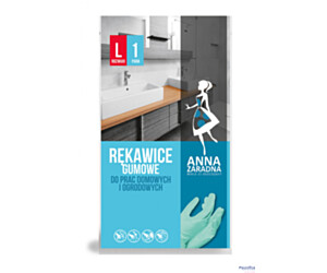 Rękawice gumowe L ANNA ZARADNA R-0769