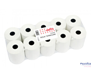Rolki termiczne DOTTS 80x30m (10szt) BPA FREE