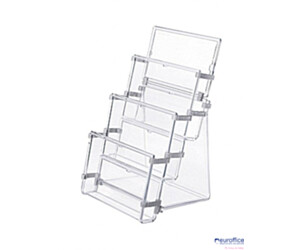 Stojak na ulotki DL trzy kieszenie 0403-0048-00 PANTA PLAST