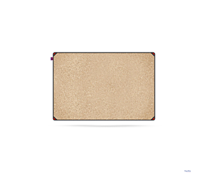 Tablica korkowa MemoBe idea EDGE ALL BLACK, rama aluminiowa czarna, 90x60 cm MITC090060.00.61.51