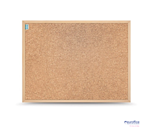 Tablica korkowa MEMOBE SMART, rama drewniana, 150x100 cm