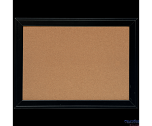 Tablica korkowa Nobo z szeroką czarną ramą, 585x430mm 1903922