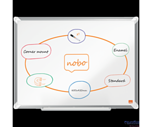 Tablica porcelanowa Nobo Premium Plus 600x450mm 1915143