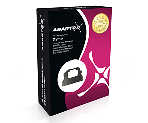 Taśma Asarto do DYMO D24/7/BK/W | S0720930 | black/white | 24mm*7m