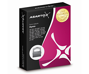 Taśma Asarto do DYMO D9/7 | S0720680 | black/white | 9mm*7m