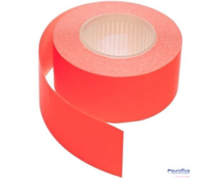 Taśma do metkownicy 1rzędowa 22x12mm prosta czerwona