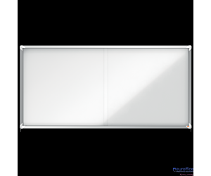 Gablota magnetyczna zewnętrzna Nobo Premium Plus 27xA4(drzwiczki przesówne) 1902572