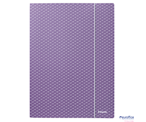 Teczka kartonowa z gumką Colour"Breeze, A4, lawendowa 628495