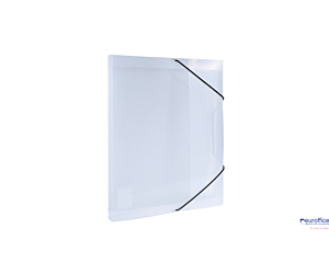 Teczka z gumką A4 PP pudło 2 cm przezroczysta TG-A4-02-03
