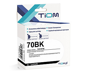 Tusz Tiom do Lexmark 70BK | 12A1970E | 600 str. | black