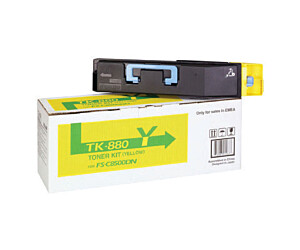 Toner Kyocera TK-880Y do FS-C8500DN | 18 000 str. | yellow