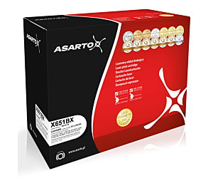 Toner Asarto do Lexmark X651BX | X651H11E | 25000 str. | black