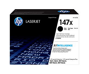 Toner HP 147X do LaserJet Enterprise M611dn | 25 200 str. | black
