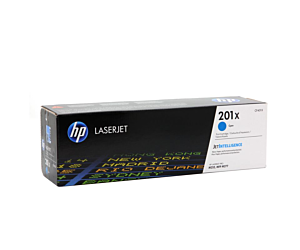 Toner HP 201X do Color LaserJet Pro M252/277 | 2 300 str. | cyan