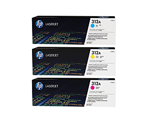 Toner HP 312A do Color Laser Pro M476 3pack | 3 x 2 700 str. | CMY