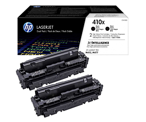 Toner HP 410X do Color LaserJet Pro M452/477 2pak | 2 x 6 500 str. | black