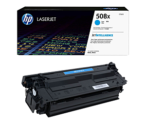 Toner HP 508X do Color LaserJet  M552/553 | 9 500 str. | cyan