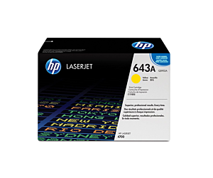 Toner HP 643A do Color LaserJet 4700 | 10 000 str. | yellow