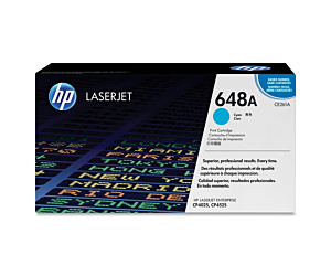Toner HP 648A do LaserJet CP4025/4525 | 11 000 str. | cyan