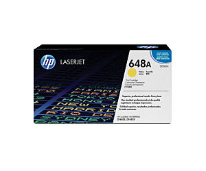 Toner HP 648A do LaserJet CP4025/4525 | 11 000 str. | yellow