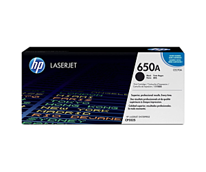 Toner HP 650A do Color LaserJet CP5525, M750 | 13 500 str. | black