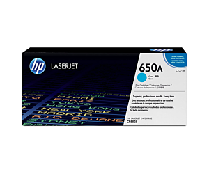 Toner HP 650A do Color LaserJet CP5525, M750 | 15 000 str. | cyan