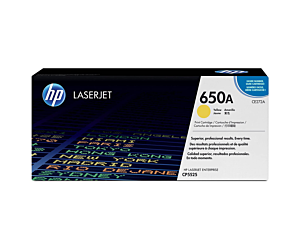 Toner HP 650A do Color LaserJet CP5525, M750 | 15 000 str. | yellow