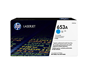 Toner HP 653A do Color LaserJet Enterprise M680 | 16 500 str. | cyan