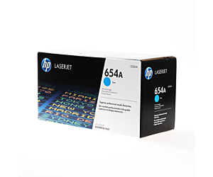 Toner HP 654A do Color LaserJet Enterprise M651 | 15 000 str. | cyan