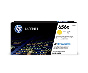 Toner HP 656X do Color LaserJet Enterprise M652/M653 | 22 000 str. | yellow