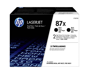 Toner HP 87X do LaserJet Enterprise M506/527 2pack | 2 x 18 000 str. | black