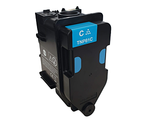 Toner Konica Minolta TNP-81C do bizhub C3300i/C4000i | 9 000 str. | Cyan