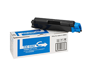 Toner Kyocera TK-590C do FS-C2026/C2126 | 5 000 str. | cyan