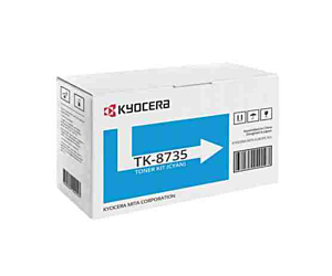 Toner Kyocera TK-8735C do TASKalfa 7052/8052/7353/8353ci | 40 000str. | cyan